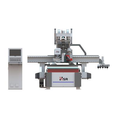 China 3100*1560*200mm disc tool changer woodworking cnc router machine ATC cnc cutting machine with sawing for furniturte desktop cnc router machine for sale