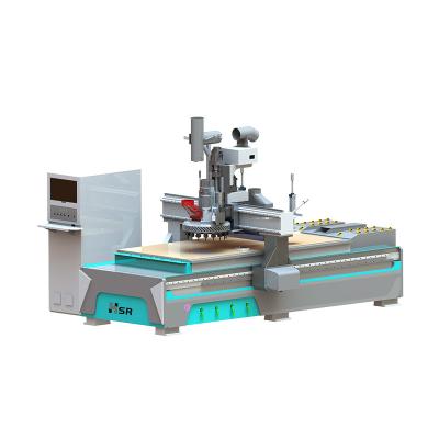 China 2500*1260*200mm router machine price best 1325 atc cnc router machine 3d wood 4 axis wood  cnc router wood carving machine for sale