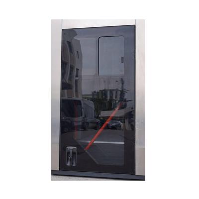 China Modern Factory Customized Aluminum Frame Fire Truck Crew Cabin Door for sale