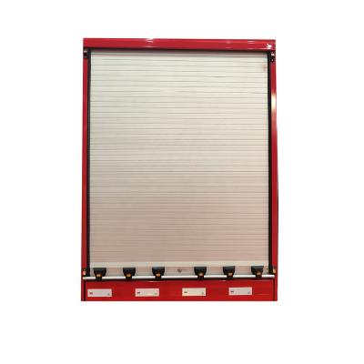 China EUROPEAN Factory Customized Wholesale Wave Type Aluminum Roll Up Door For Fire Truck for sale