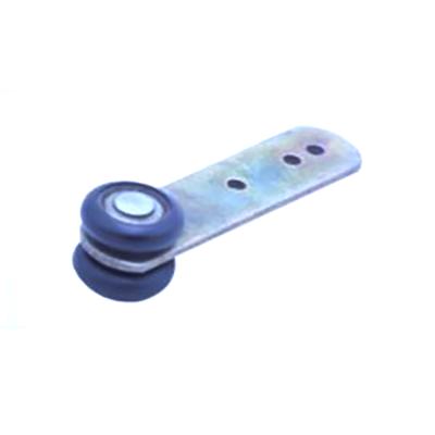 China High Efficiency Three Bolt On Holes Curtain Truck Parts Steel Track Roller for sale