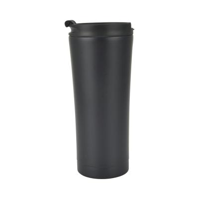 China 2023 Viable New Wholesale Custom Double Wall Vacuum Car Mugs Travel Stainless Steel Reusable Insulated Coffee Mug With Lid for sale