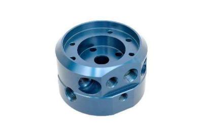 China Anodize Blue Color CNC Milling Services Aluminum 5083/7075/6061 Metal Parts for sale