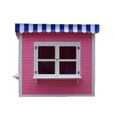 China Easily Assembled Outdoor Kids Playhouse Wood for sale