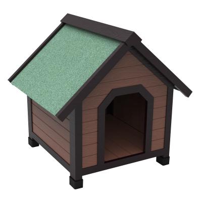 China Windproof Accept Custom Order Wholesale Outdoor Wooden Lumber Animals Pet Kennel Shed Kennel for sale