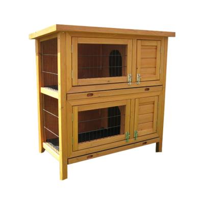 China Environmentally Sustainable Outdoor Rabbit Cage Wooden Chicken Cage Pets House for sale