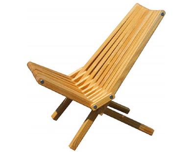 China New Modern Wooden Anticorrosive Folding Beach Chair for sale