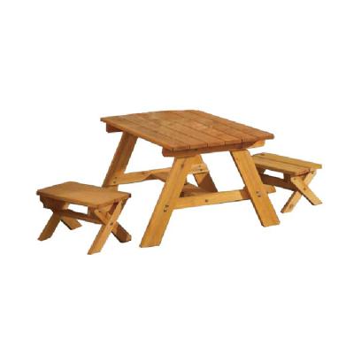 China PANEL Good Quality Natural Wood Kids Study Table Chair for Children Baby Wooden Table Chairs for sale