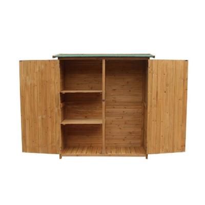 China Easily Assembled Wood Sheds Storage Outdoor House Shed Garden Wooden Garden Wood Sheds Outdoor Storage House for sale