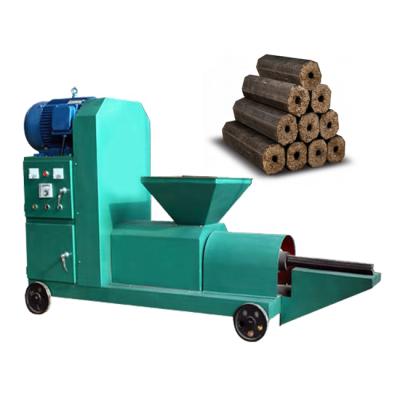 China Charcoal briquette machine rice husk/sawdust briquette machine organic fuel charcoal round stick extrusion forming machine for sale