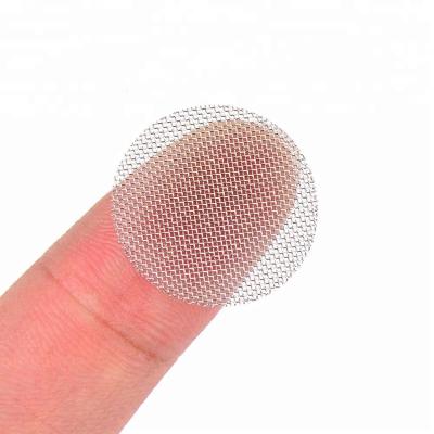 China Eco-Friendly Factory Directly Supply Silver Color Stainless Steel Smoking Pipe Screens for sale