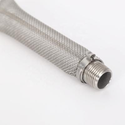 China Food House Safety And Beer Making 12 Inch Bazooka Screen Reusable 304 Stainless Steel Beer Filter Tube for sale