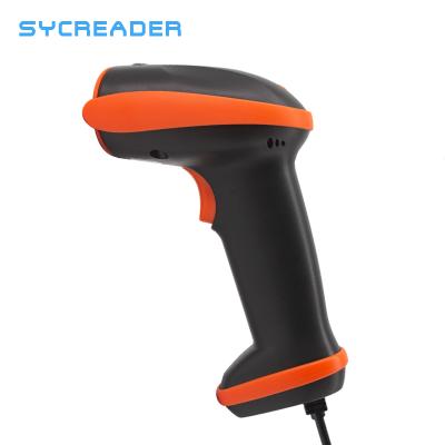 China High Quality Handheld Laser Barcode Scanner A4 Size 1D Barcode Reader Barcode Scanner for sale