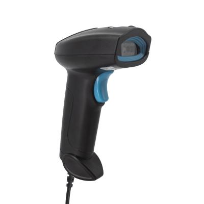 China Store Inventory Favorable Price High Standard OEM 2D&QR Code Barcode Durable Cable Scanner For Store for sale