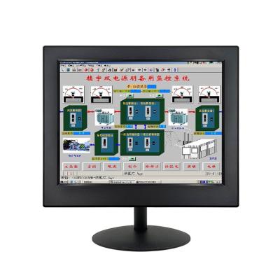 China Wholesale Cheap Desktop Manufacturer 15 Inch IPS Panel LED LCD Monitor With VGA HD-MI Cable DC Input VESA Mount Kit For Industrial for sale