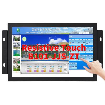 China 10.1 Inch Industrial LCD Monitor With Metal Casing IPS 1280*800 Widescreen Touch VGA HD-MI Resistive Audio TFT For Portable 273*160*40 mm for sale