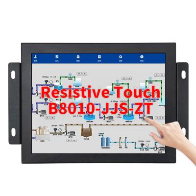 China 9 Inch Mini LCD Monitor With Resistive Touch Screen Display With Open Frame Metal Ear Rack Mounted Hanging Case For Industrial 220*147*37 mm for sale