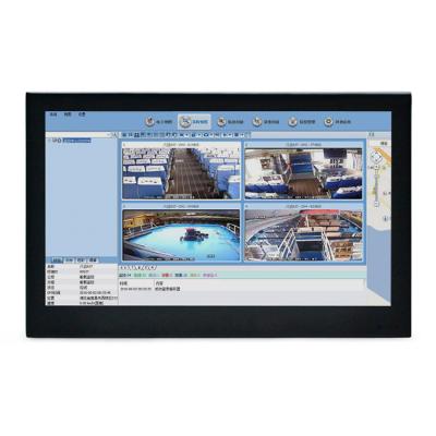 China Industrial Automation Wholesale Price 13.3 Inch Wall Recessed Industrial LCD Mount Monitor With Metal Casing Full HD IPS 1920*1080 View For Windows PC for sale