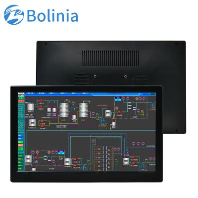 China Wholesale Price Touch Screen Industrial 15.6 Inch LCD Monitor With IPS 1920*1080 VGA HD-MI Cable Embedded Wall Mounted Kit Many Application for sale