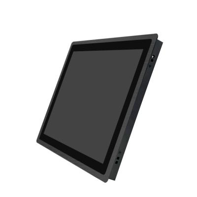 China 15 Inch Embedded Panel Industrial PC LCD Monitor with Touch PCAP VGA VESA Pure Plane Capacitive Screen for Industrial PC Computer for sale