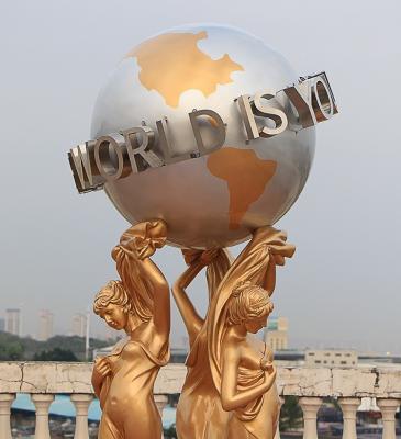 China Large Outdoor Sculpture Art Sculpture In Worlwide for sale