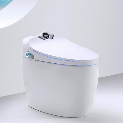 China Hot Selling Luxurious Automatic Operation Tankless Foot Sensor Bidet Flush Closet Hot Selling Smart Smart Electric Automatic Toilet for sale