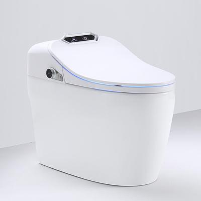 China Wc automatic self operation bidet sensor s electric clean intelligent closestool trap automatic smart automatic toilet bowl for sale