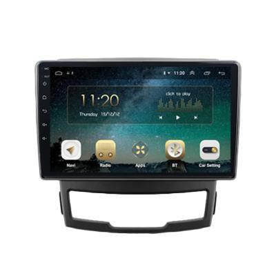 China 10.0 APP Android Car DVD Player GPS Navigation Multimedia Player carplay for Ssangyong Korando 3 2010 - 2013 for sale