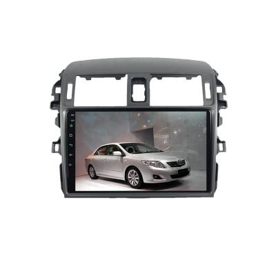 China Bluetooth Android 9.0 MP3 Navigation Multimedia System Car GPS Stereo DVD Player For Toyota Corolla 2007-2013 for sale