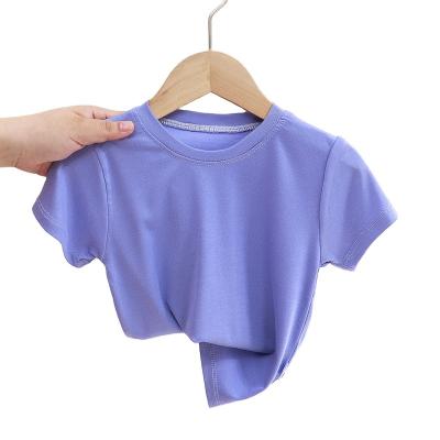 China Breathable European New Style Cheap Children New Arrival Loose Short Sleeve T-shirt for sale