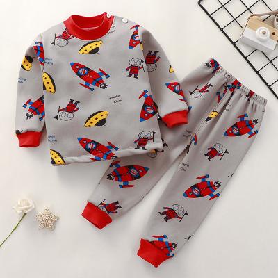 China Wholesale Custom Kids Long Sleeve Cotton Outfits QUICK DRY 2 Piece Sweat Suits for sale