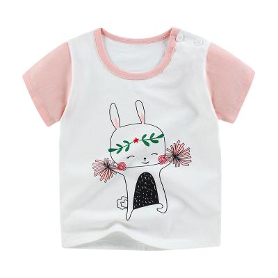 China Breathable Summer Boys Kids T-shirt Children's Short Sleeve Cartoon T-shirt Clothing for sale