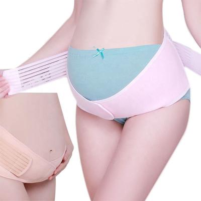 China Multifunctional Adjustable Pregnancy Belly Belt Women Maternity Belt Double Use Baby Belly Protector Belt for sale