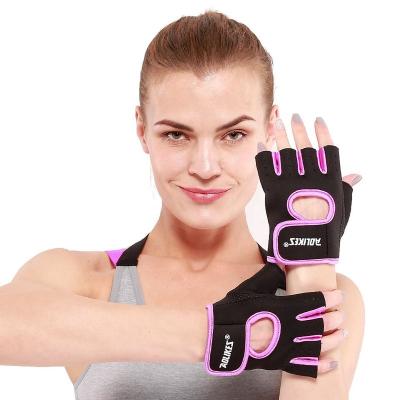 China Breathable Neoprene Bodybuilding Sport Fitness Gloves Exercise GYM Exercising Gloves For Women Men for sale