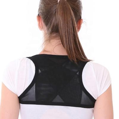 China Comfortable Adjustable Back Hunchback Posture Corrector Belt Shoulder Support Belt Pain Relief Spinal Back Corrector Brace for sale