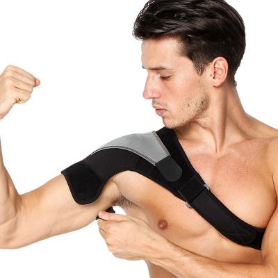 China Breathable Popular Shoulder Stability Brace Adjustable Shoulder Support With Pressure Pad for sale