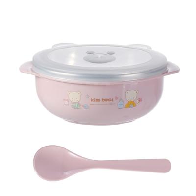 China Minimalist Baby Feeding Bowl Children's Stainless Steel Bowl Eating Food Bowl Tableware Complementary Set for sale