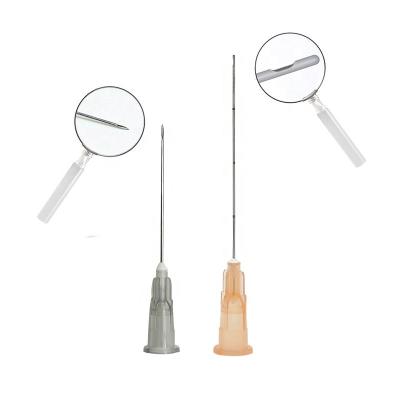 Κίνα Κατηγορία ΙΙΙ αμβλιά άκρη Microcannula 18G 100mm για τις του προσώπου εγχύσεις προς πώληση