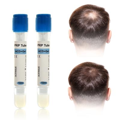 Chine 10ml sterile platelet rich plasma prp acd tube for hair loss treatment à vendre