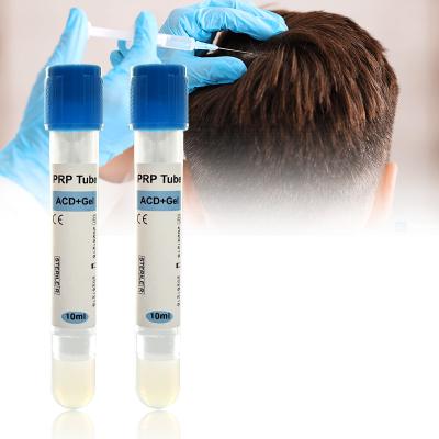 Chine Tubes de PRP avec solution d'acide A gel et biotine 12 ml pour le traitement de la perte de cheveux à vendre