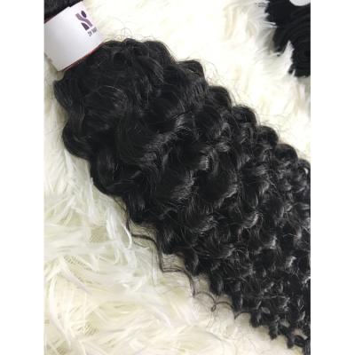 China U-tip Hair Stable Stock Human Raw Hair Curly Hair Closure Women Curly Hairpiece Can Be Bleached for sale