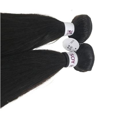 China Silky Straight Silky Straight Hair Bundles 100% Natural Black Quality Virgin Hair Extend Hair for sale