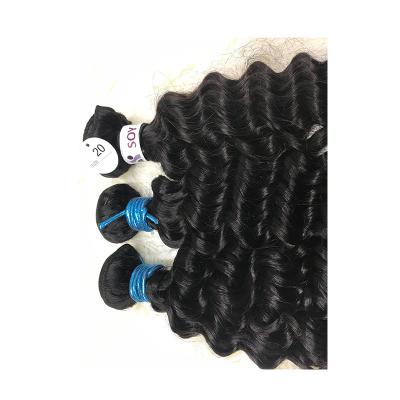 China U-tip Hair Realistic Good Quality Big Trend Long Lasting Human Realistic Lazy Wave Hair Simple Free Deep Bundle for sale