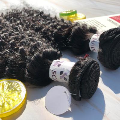 China Cheap Price Deep Wave Tangle Free Healthy Deep Wave Hair Raw Hair For First Girl for sale