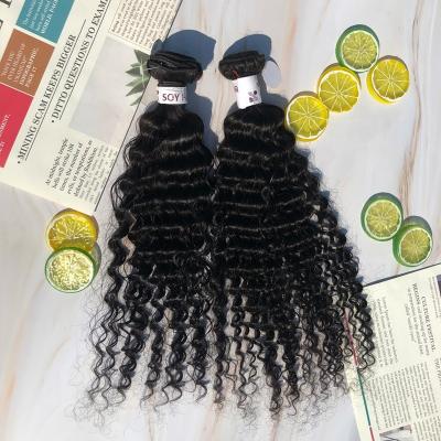 China Modern Deep Wave Show Virgin Hair No Mixed Deep Wave More Shiny Wave Hair For Newspaper for sale