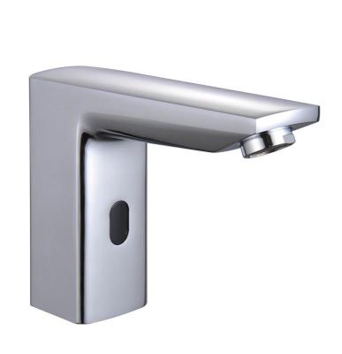 Κίνα Sense Faucets Factory Bathroom Basin Touchless Sensor Water Mixer with Sensor Brass Faucets Auto Faucets, Basin Faucets Single Handle Single Hole προς πώληση