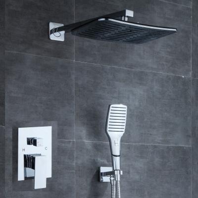 China Modern brass bathroom wall mounted shower for sale