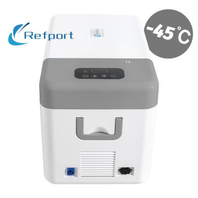 China Medical Portable Report Freezer Compressor 2 to 8 Degree Refrigerator Mini Fridge 12V/24V for sale