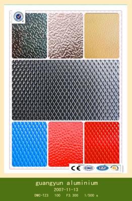 China Building Color Coated Stucco Embossed Aluminum Sheet For Roofing And Decoration for sale