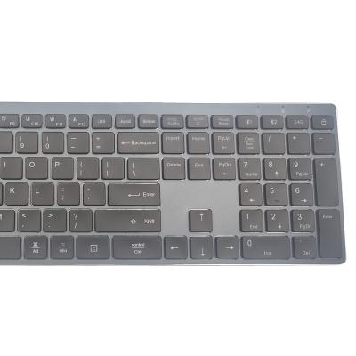 China Capacitive Three-zone KG637 charging dual mode concave key luminous single keyboard for sale